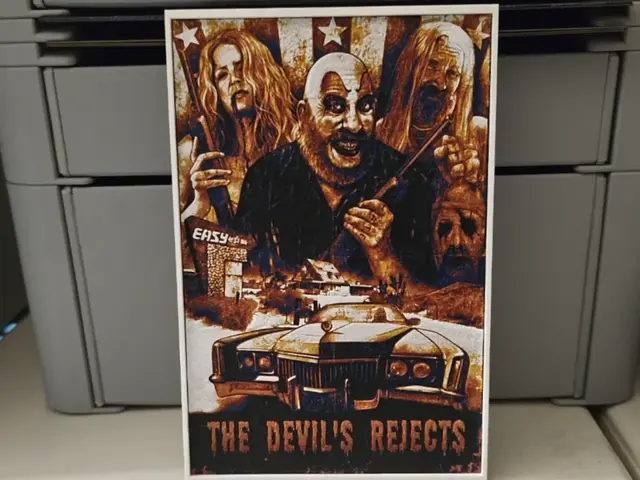 HueForge model: The Devils Rejects Movie Poster - Hueforge Art by Lumpy3D