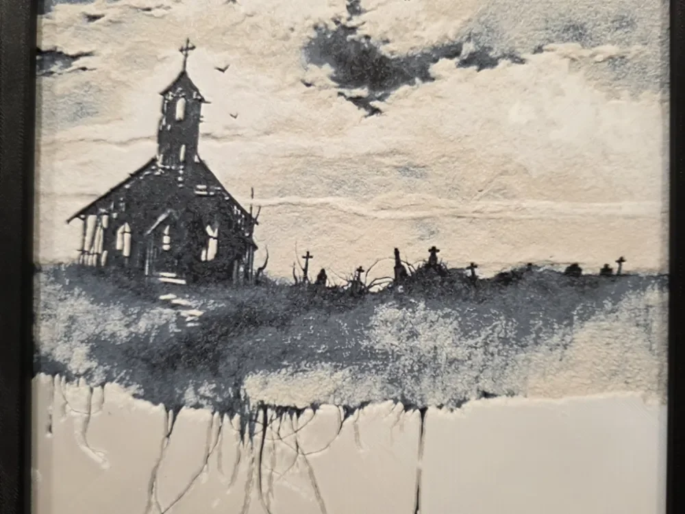 The Church - Scary Stories to tell in the Dark by Side Quest Hues HueForge model: The Church - Scary Stories to tell in the Dark by Side Quest Hues