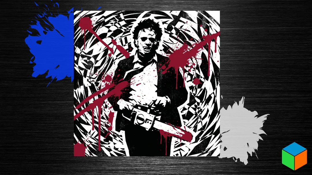 Rev the Chainsaw — Leatherface Cuts Into Horror Month 🪚 by 3D Prints By Vic HueForge model: Rev the Chainsaw — Leatherface Cuts Into Horror Month 🪚 by 3D Prints By Vic