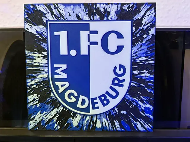 HueForge model: 1. FC Magdeburg FCM "Space" Hueforge 3 Colors AMS by Reeftank&more
