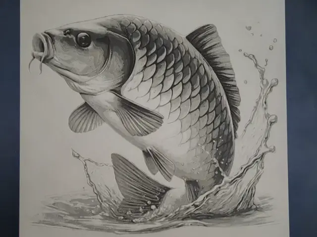 HueForge model: carp fish by Buntsta