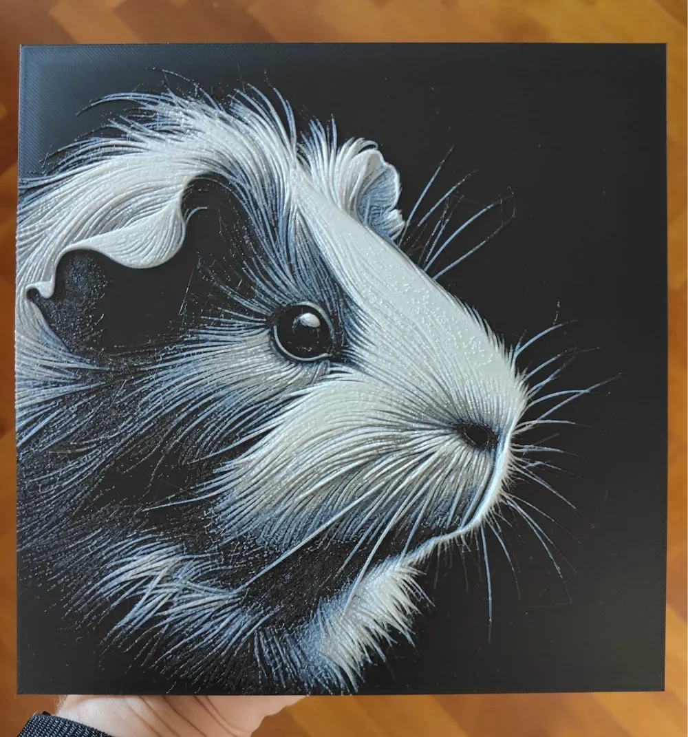 Guinea Pig - Hueforge by BeaN HueForge model: Guinea Pig - Hueforge by BeaN