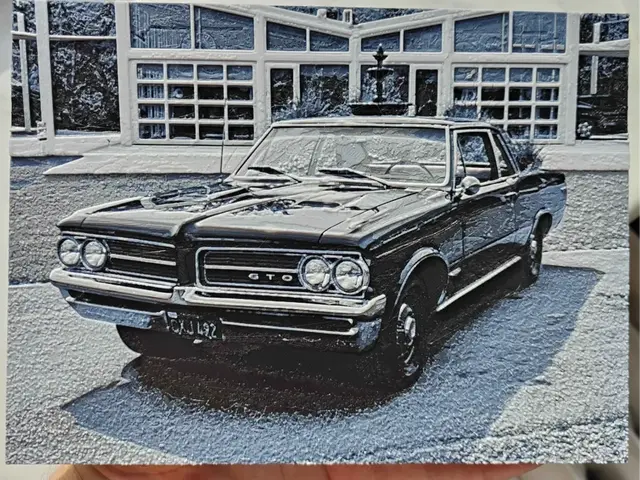 HueForge model: Pontiac GTO - 1964 - Hueforge by BeaN