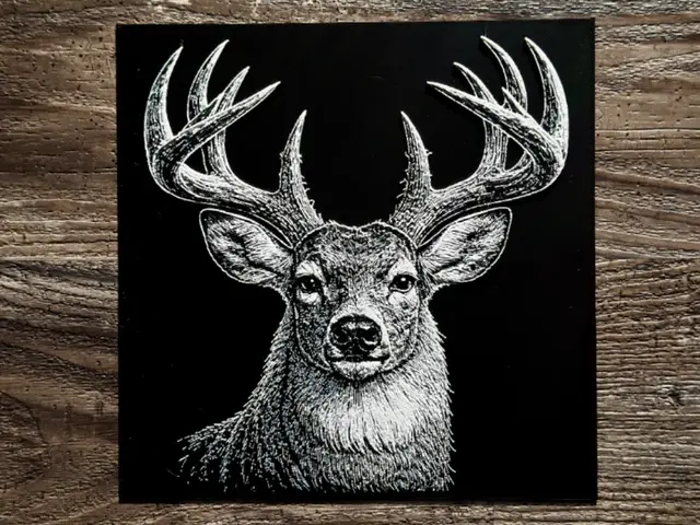 HueForge model: Whitetail Deer HueForge Wildlife Series by novy
