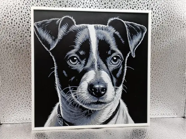 HueForge model: Jack Russell Terrier – Hueforge by Borishotch Industries