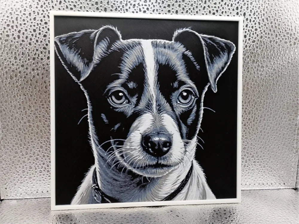 Jack Russell Terrier – Hueforge by Borishotch Industries HueForge model: Jack Russell Terrier – Hueforge by Borishotch Industries