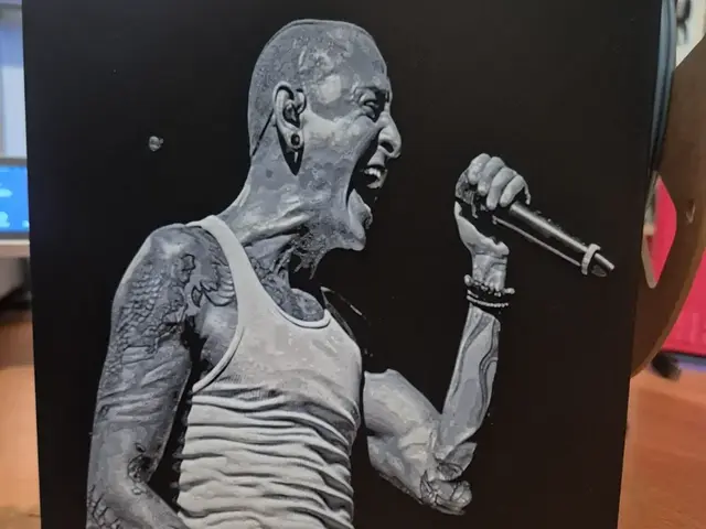 HueForge model: chester bennington hueforge by Buntsta