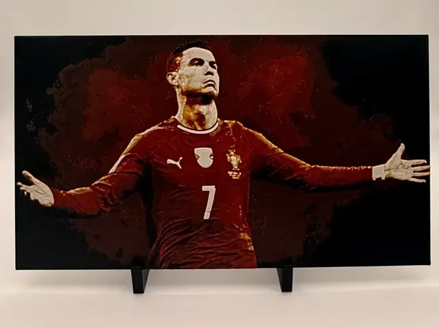 HueForge model: Ronaldo World Cup 2026 HueForge Print by Thadius