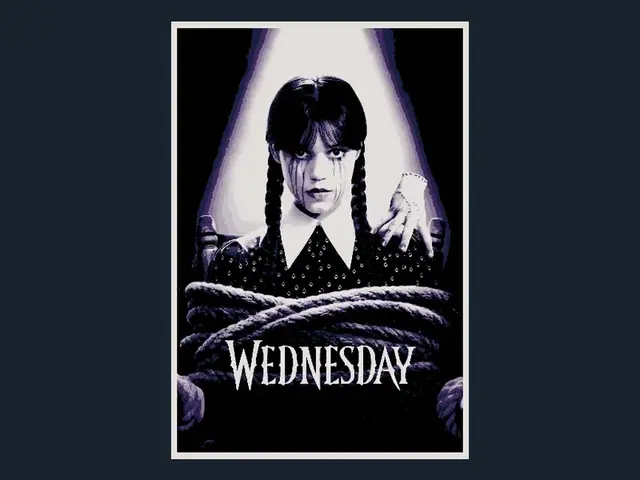 HueForge model: Wednesday (Series Poster - HueForge) by HugheCraft