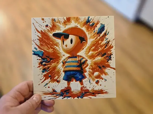 HueForge model: Graffiti Ness Hueforge by 3Ree Printing