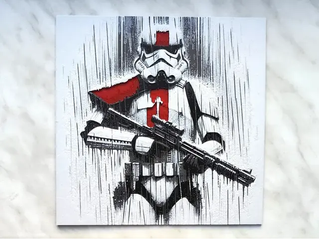 HueForge model: Stormtrooper with Red - Hueforge by BeaN