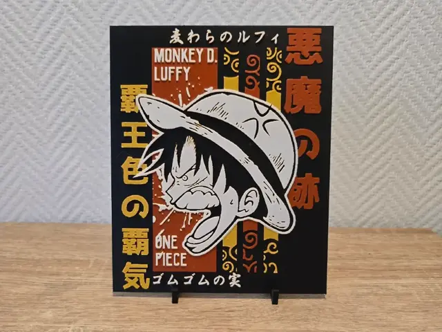 HueForge model: Luffy One piece Hueforge by Kactus Fpv