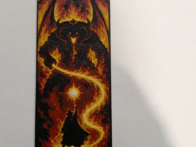 HueForge model: Gandalf, You Shall Not Pass! Bookmark by CommandersVault
