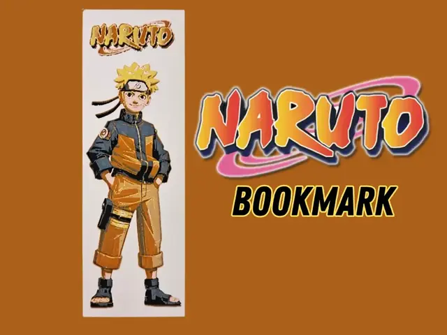 HueForge model: Naruto Bookmark by BusyKikiBee