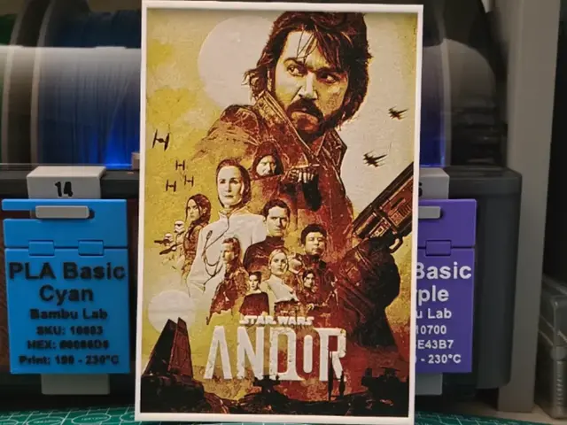 Star Wars Andor Poster – Hueforge Art