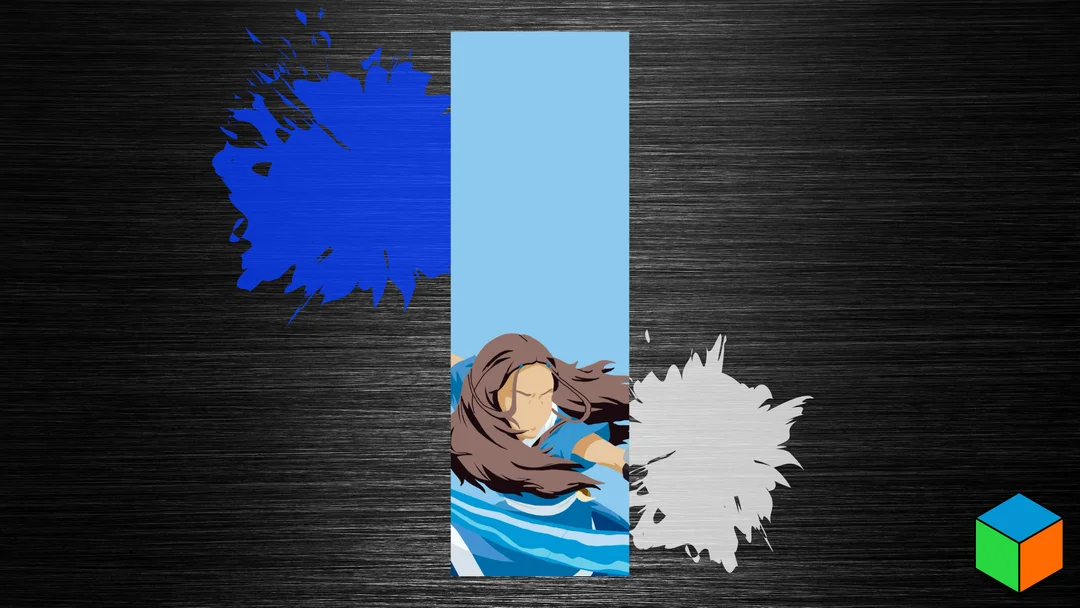 Waterbender Incoming — Katara's Bookmark Drop by 3D Prints By Vic HueForge model: Waterbender Incoming — Katara's Bookmark Drop by 3D Prints By Vic