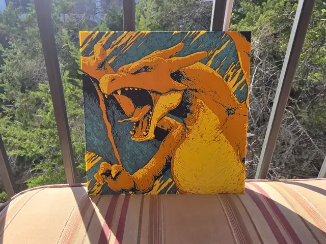 HueForge model: Roaring Charizard HueForge by Booster's Errant Venture