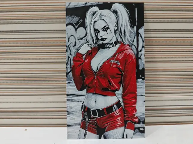 HueForge model: Hueforge Harley Quinn by Litolunar