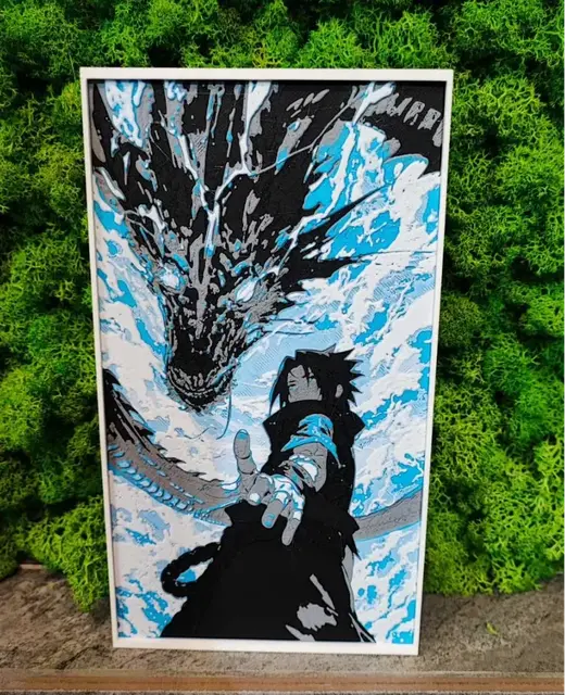 HueForge model: Kirin Sasuke by Garuda3D