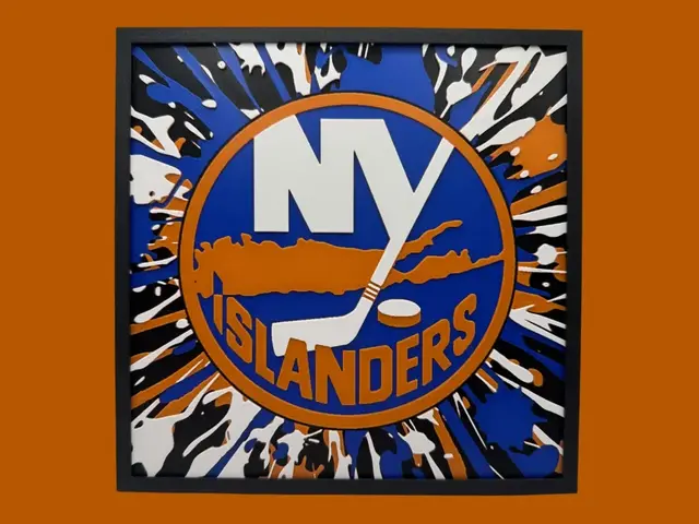 HueForge model: New York Islanders - NHL Series 2 by Canadian Gamer