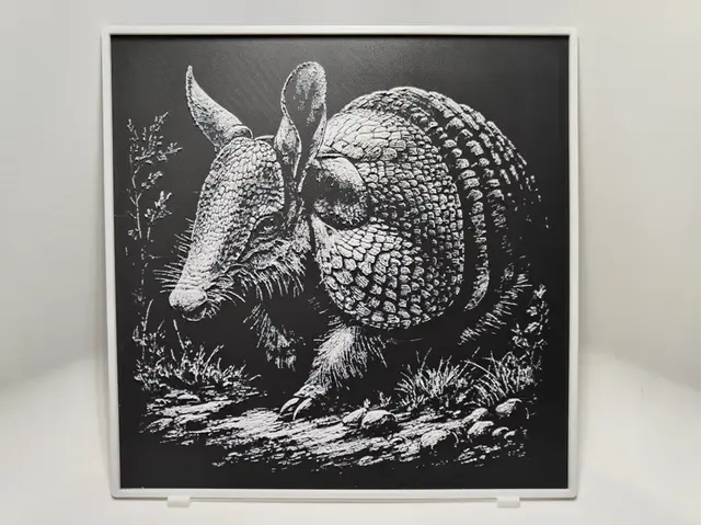 HueForge model: Armadillo - Hueforge by BeaN