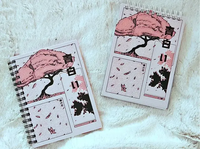 HueForge model: Petals of Serenity - NoteBook Covers! by C3D
