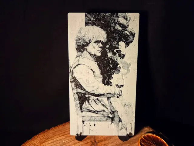 HueForge model: Tyrion Lannister - GOT inspired hueforge 110x200mm by EternalDesigns3D