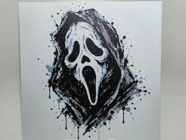 Graffiti Ghostface Hueforge