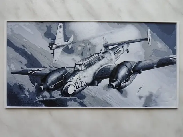 HueForge model: Messerschmitt Bf 110E - Hueforge by BeaN