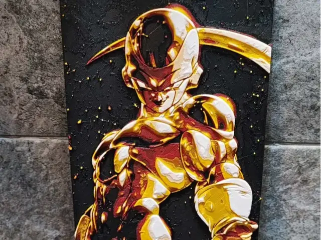 HueForge model: Golden Frieza by Garuda3D