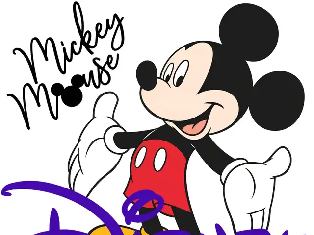 HueForge model: MIckey Mouse with Autograph by Krave