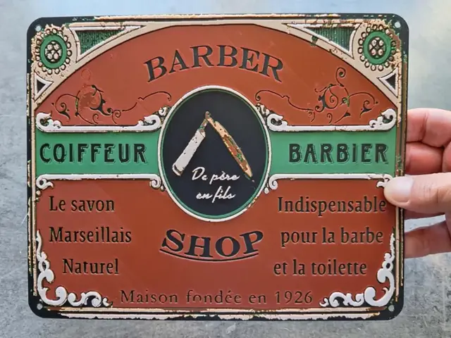 HueForge model: Hueforge Vintage Barber Shop by StefBull85