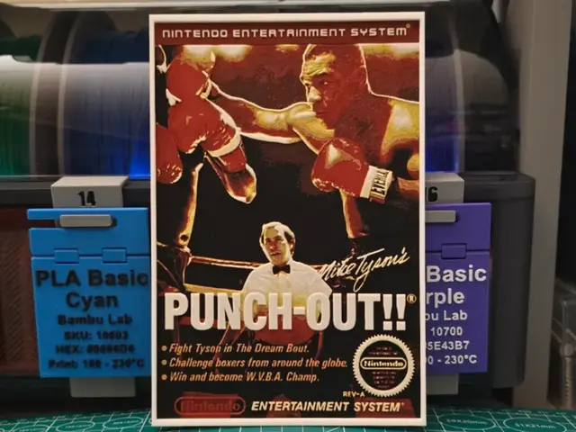 Mike Tyson's Punch-Out!! Poster - Hueforge Art