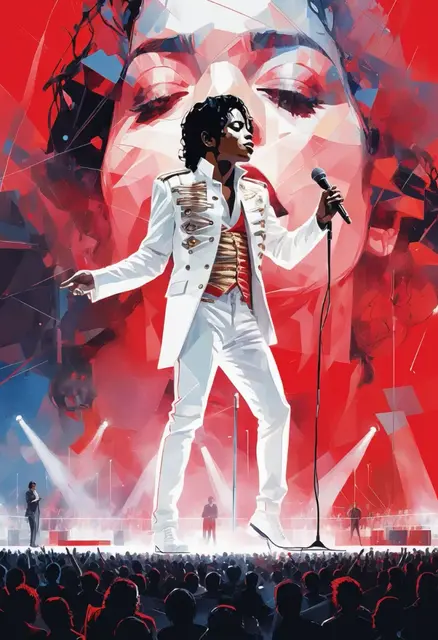 HueForge model: Michael Jackson - Hueforge Tribute by suaimondi
