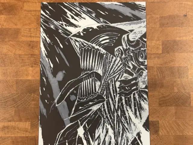 HueForge model: Chainsaw Man - Denji Chainsaw Man Outline by Pretty Okay Prints