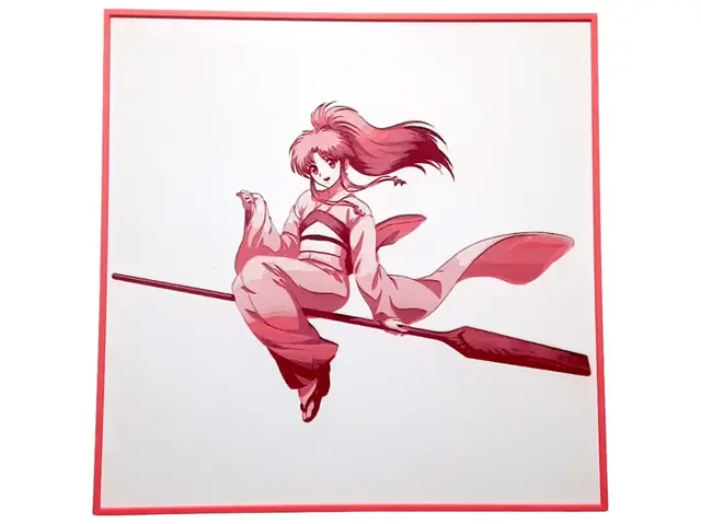 HueForge model: Botan YuYu Hakusho Hueforge Anime Witch Girl Pink by Elsie Moonshadow