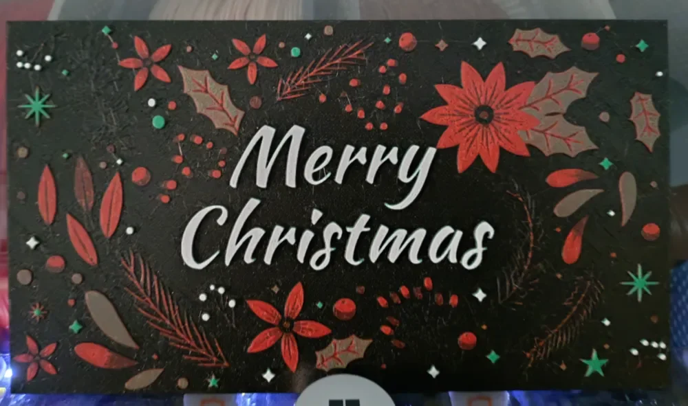 Merry Christmas (HueForge) by Asgar3D HueForge model: Merry Christmas (HueForge) by Asgar3D