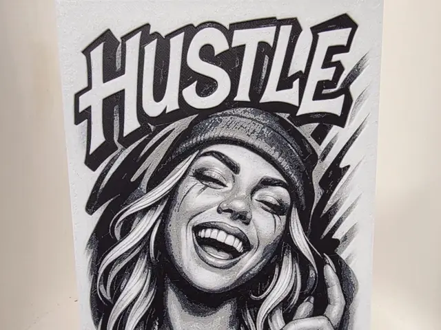 HueForge model: Hustle Hueforge by Morganja