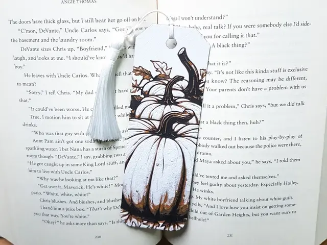 Bookmark, Fall Pumpkins, Autumn, Thanksgiving