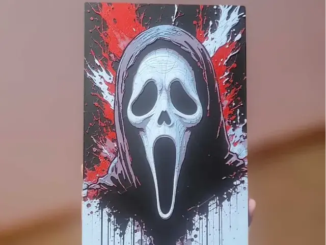 HueForge model: Ghostface by Poly3D