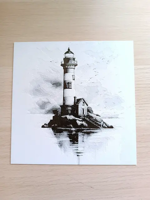 HueForge model: Lighthouse Hueforge by Atrus Design