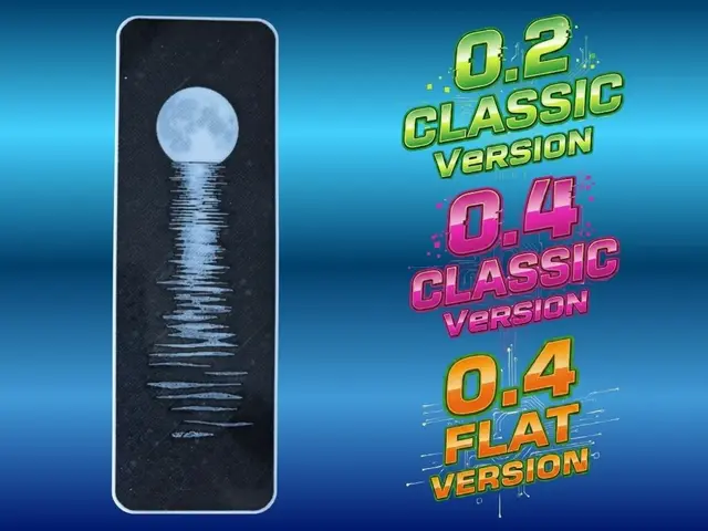 HueForge model: Moon Reflection Bookmark by Atrus Design