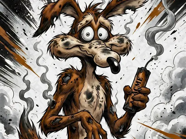 HueForge model: Wile E. Coyote Hueforge by LoFi Layers