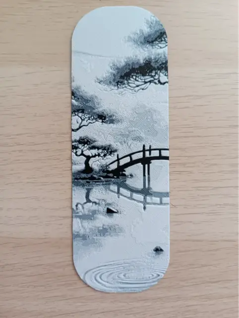 HueForge model: Japan Lake 2 Bookmark by Atrus Design