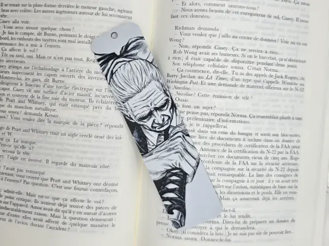 HueForge model: Bookmark Takamura Sakamoto days by Kactus Fpv