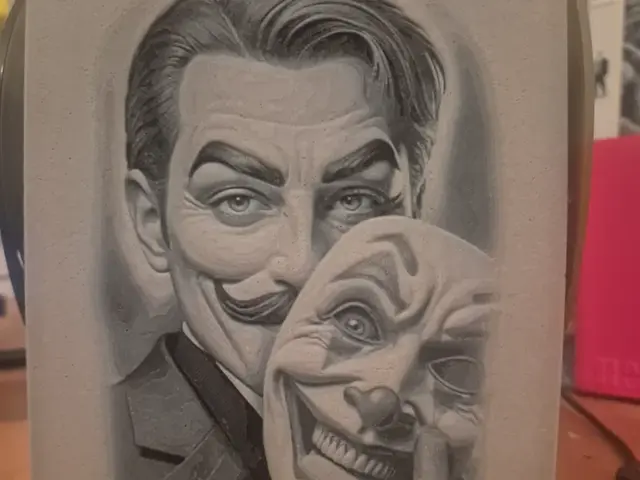 HueForge model: man behind the mask hueforge by Buntsta