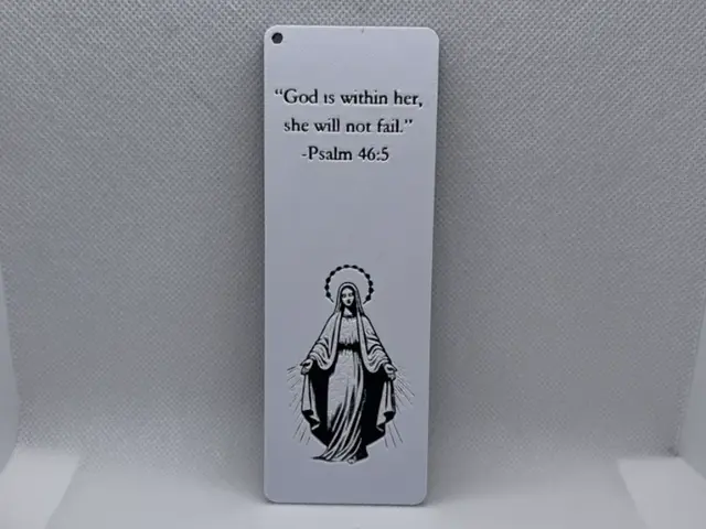 HueForge model: Mary Bookmark by EDesign
