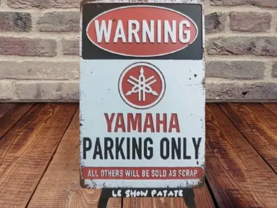 HueForge model: Vintage Parking Sign: Yamaha hueforge by leshowpatate