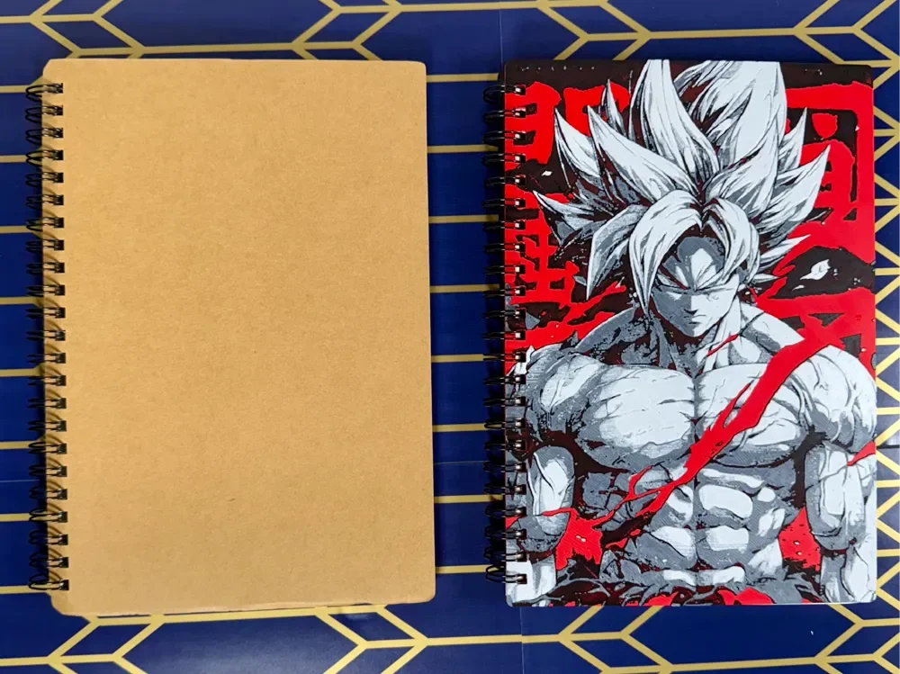 Goku Note Book Cover by Layered Visions HueForge model: Goku Note Book Cover by Layered Visions