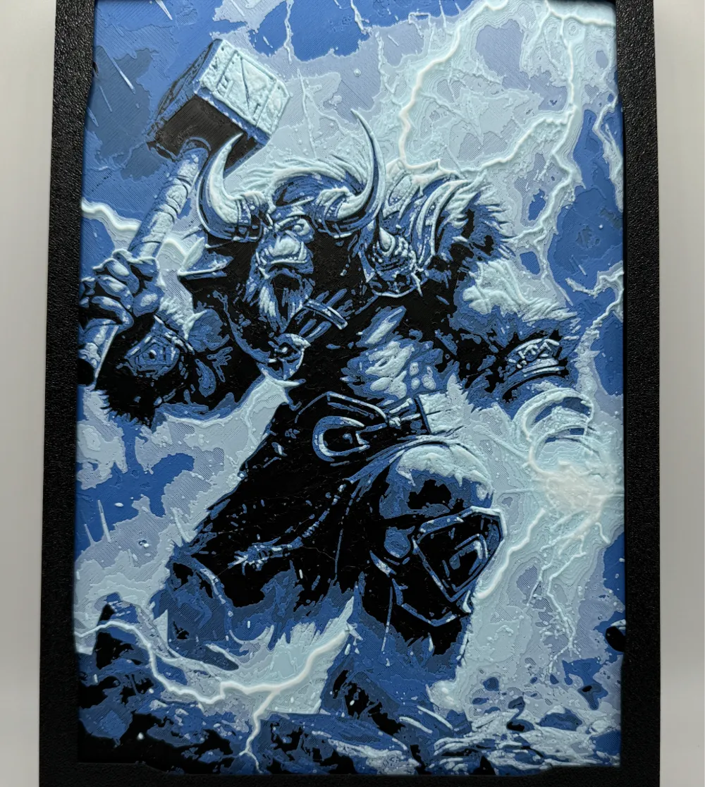 Orc Shaman - World Of Warcraft - Hueforge by Canadian Gamer HueForge model: Orc Shaman - World Of Warcraft - Hueforge by Canadian Gamer